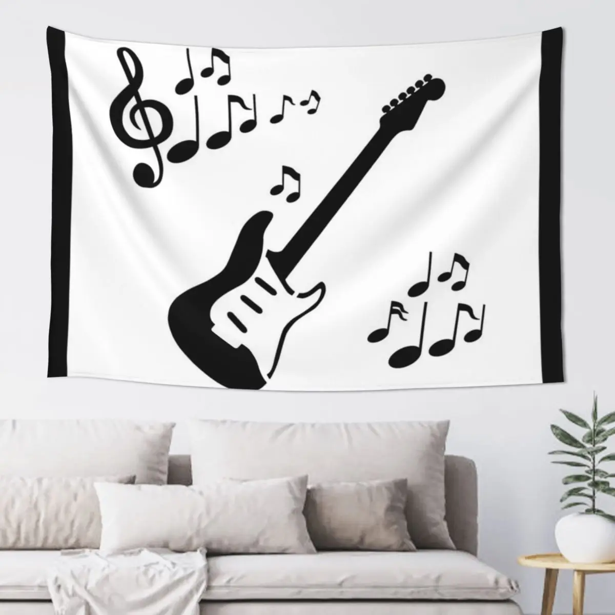 

Rhythm Guitar Tapestry Wall Deco Bed Room Decoration Decor For Room Tapestry