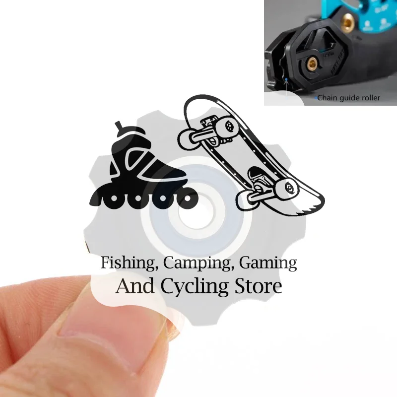 

Bike Cycle Guide Chain Wheel for FIFTY-FIFTY Durable Spare Parts Accessory for Sport and Outdoor Cycling