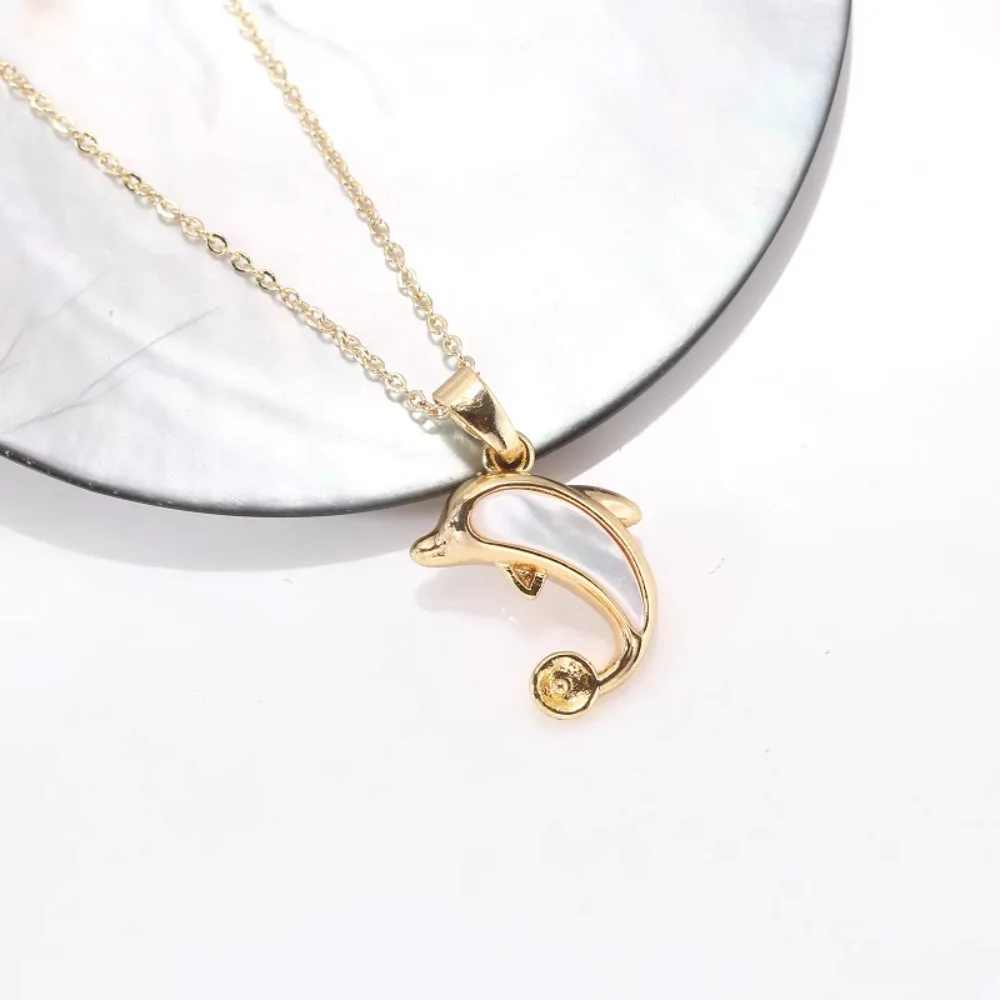 

5pcs Pendant Clasp Bail Connector Copper Plated 18K Gold Pendant Settings Jewelry Findings Parts Fittings Connection Accessories