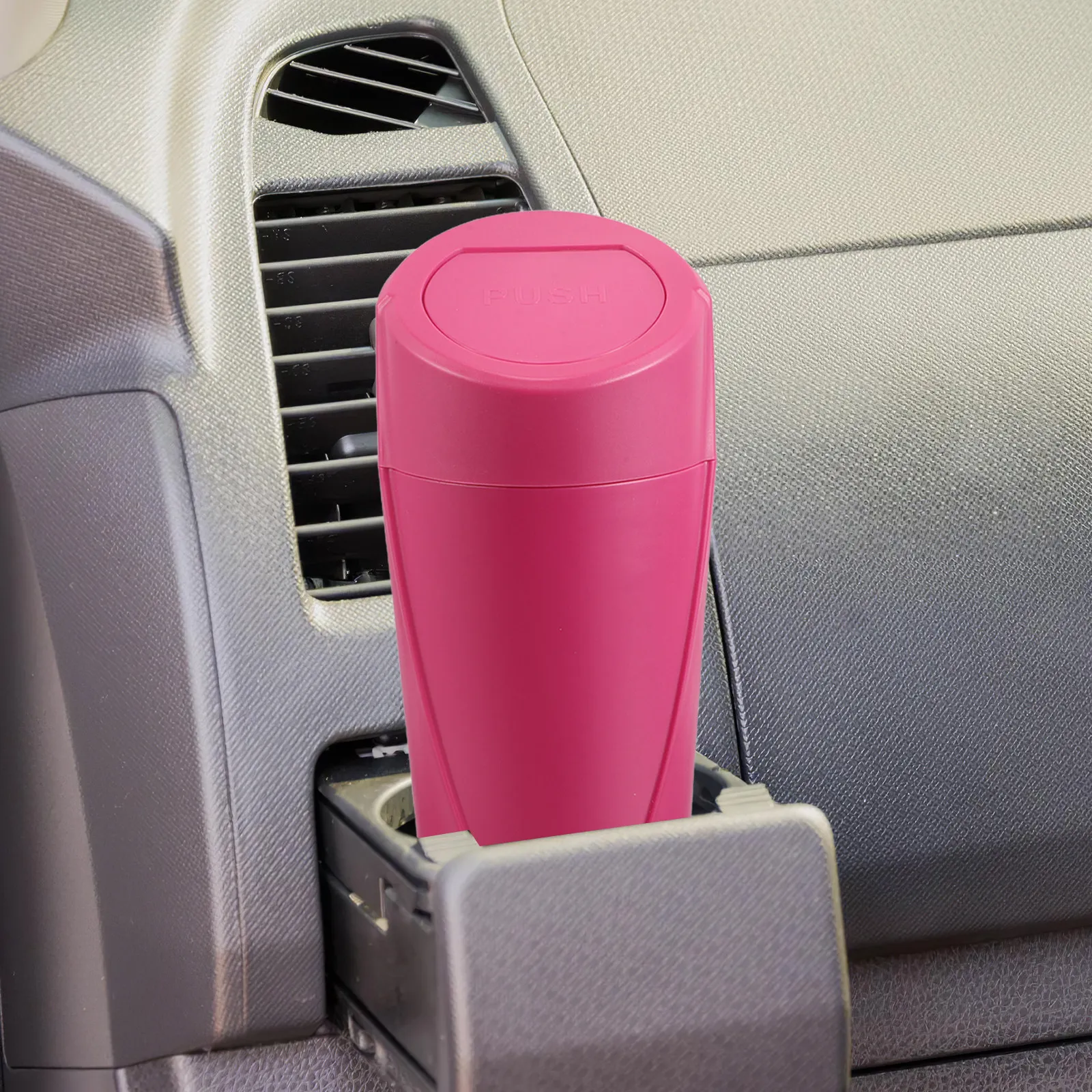 Multifunctional Car Trash Can Bin Flip Top Design Stable Leakproof Vehicle Garbage Organizer for Auto Interior Home Bedroom