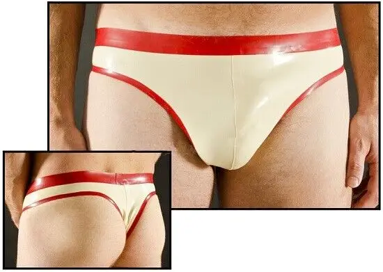 RubberLatex gummi rubber shorts catsuit casual fashion beach outdoor swimming pants
