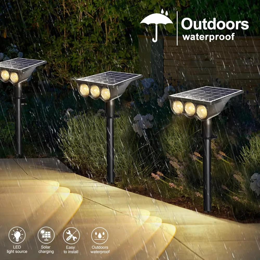 Lampu Sorot Tenaga Surya Luar - Outdoor Lighting On Trees ulasan dan harga