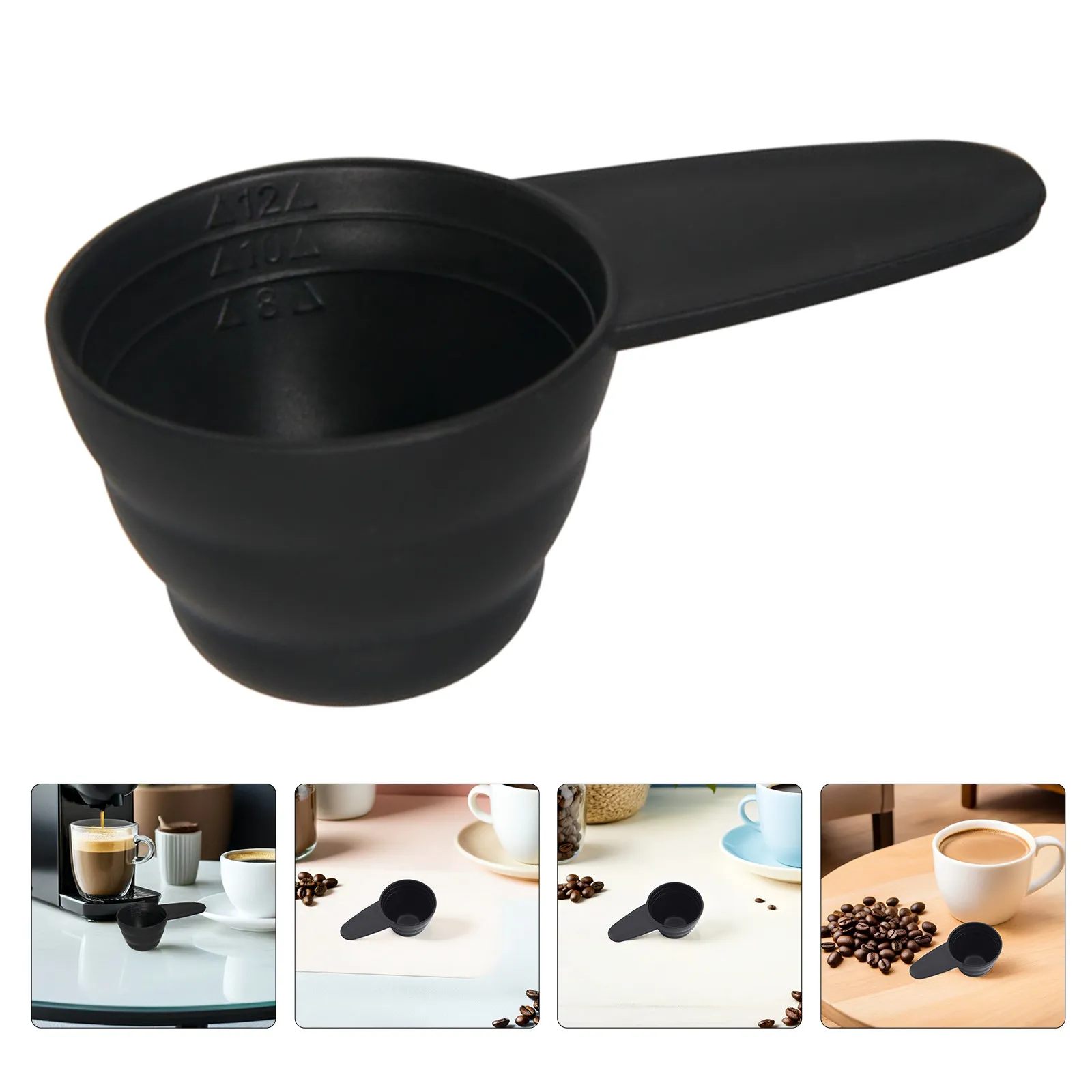 12Pcs Measuring Scoop Spoon Set Accurate Coffee Beans Protein Flour Sugar Dosing Baking Kitchen Supplement Tools
