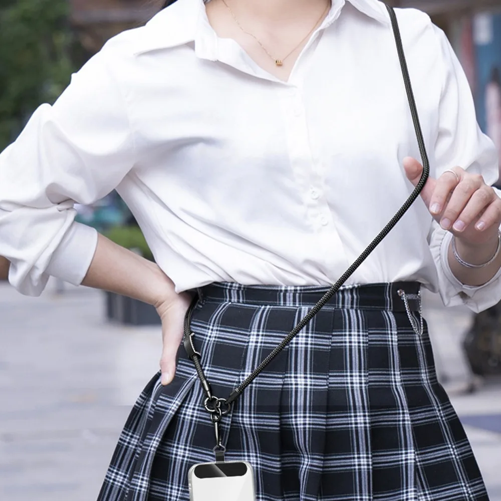 

Diagonal Crossbody Phone Strap Hanging Rope Anti Lost Mobile Phone Lanyard Long High-end Phone Neck Straps Lanyard Patch