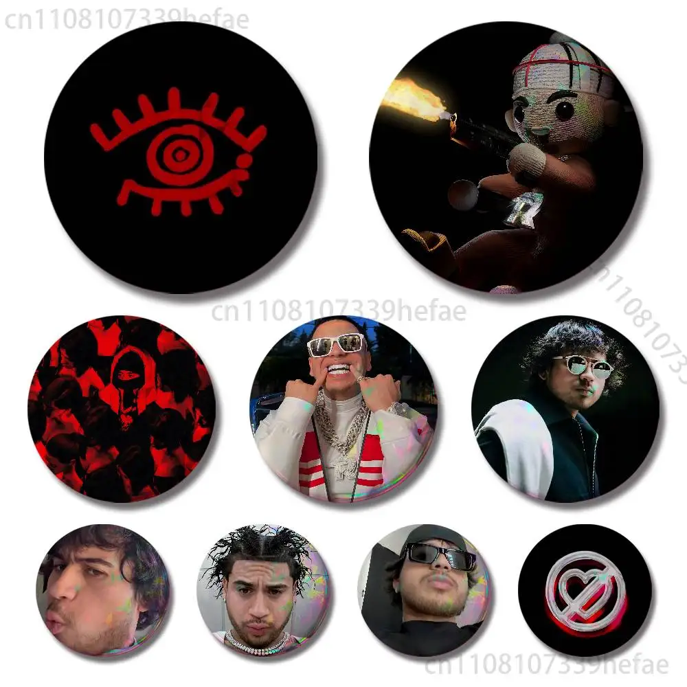 

F-Fuerza Regida 32mm 58mm 75mm 44mm 25mm Anime Badges Brooches DIY Pins Decorations Birthday Valentine Gifts