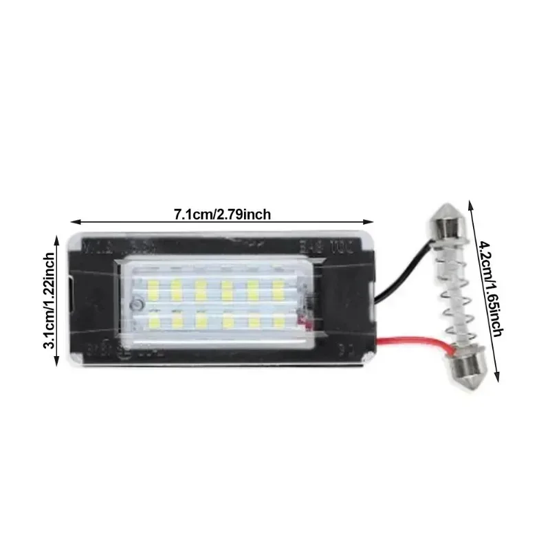

1 шт., автомобильный светодиодный светильник Canbus для номерного знака в сборе для R56 R57 R58 R59 R50 R52 R53 07-15, новый