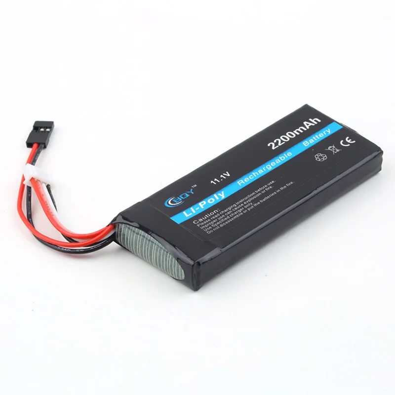 1pcs BQY Power Lipo battery 3S 11.1 V 2200 mAh 8C 3 Thick Thin Sizes Performance of Lipo Battery For JR Futaba BEC For RC Toy