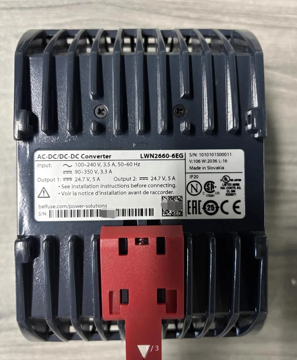 

Два новые преобразователя LWN2660-6EG AC-DC/DC-DC, модель 3BHL000986P7002