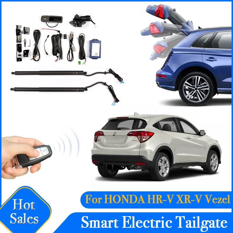 Car Power Opening Electric Suction Tailgate Intelligent Tail Gate Lift Strut For HONDA HR-V HRV XRV XR-V Vezel RU 2013~2024