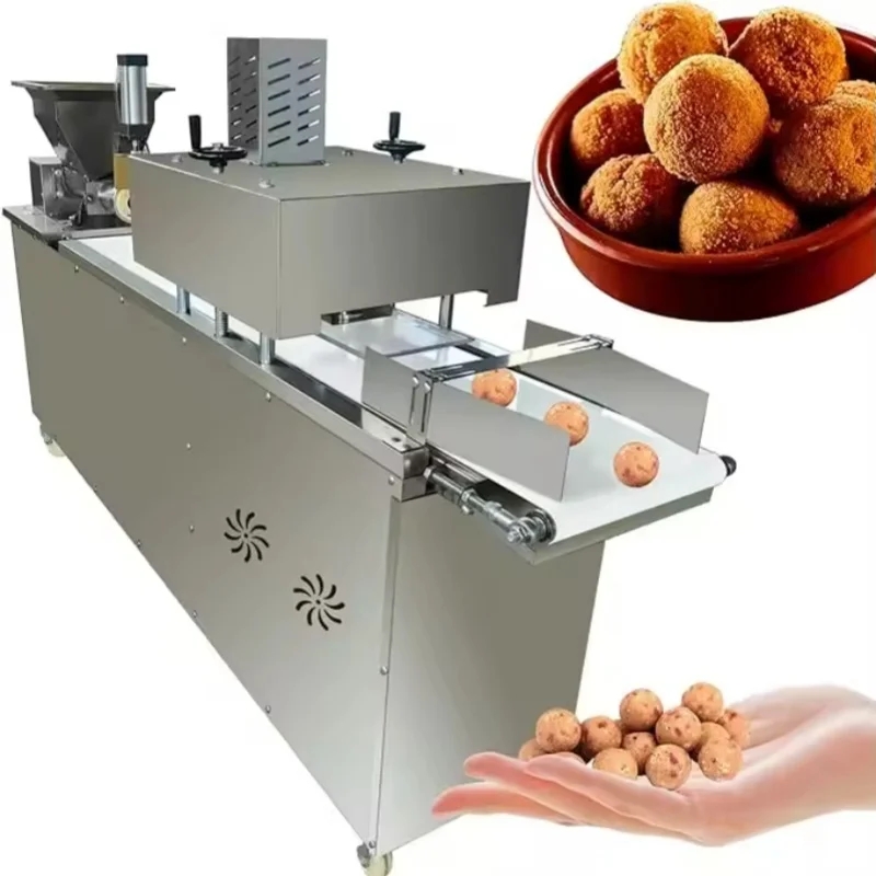 

Round Dough Ball Making Machine Dough Roller Machine / Dough Rounder and Divider Machine / Dough Divider Rounder Machine