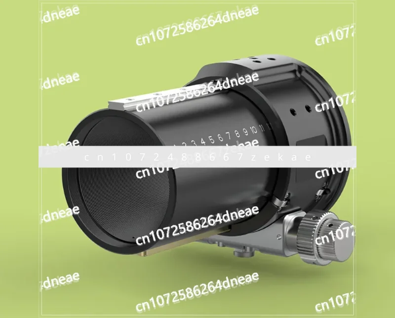 3.5-Inch Double-Speed Toothed Linear Guide Rail Focuser Refractometer Telescope