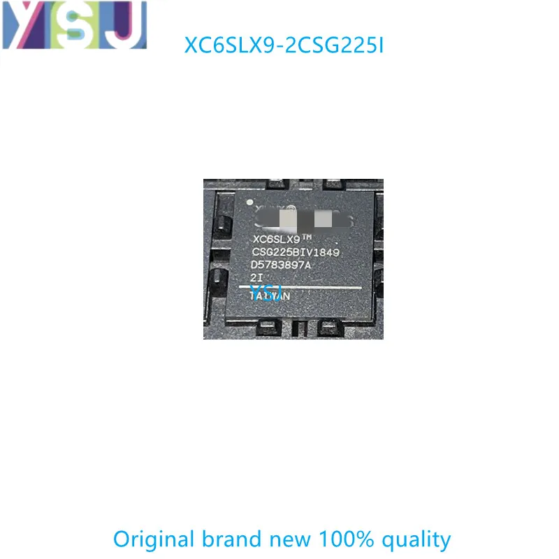 

XC6SLX9-2CSG225I IC FPGA 132 I/O 225CSBGA