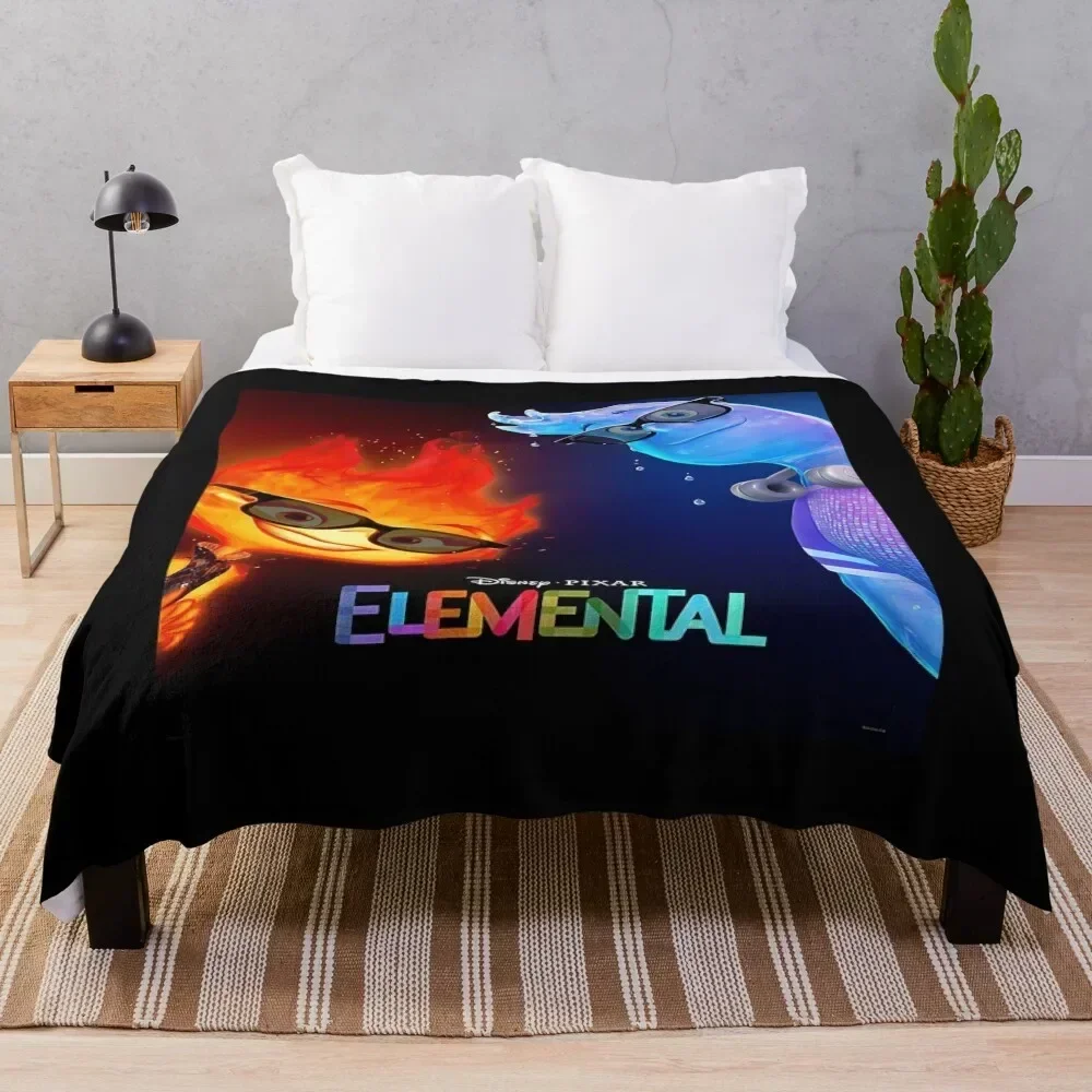 

elemental new movie 2023 Throw Blanket Travel Nap Blankets