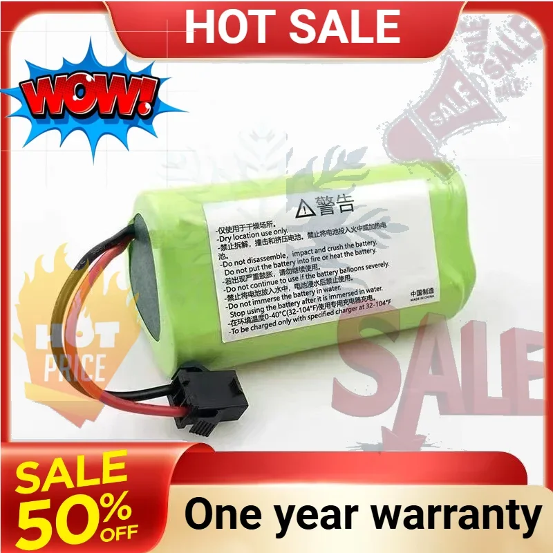 SWZY New 10.8V 2800mAh Battery For Lefant M501A CECOTEC CONGA 890 Slim CONGA Slim 890 CONGA Slim Wet Robotic Vacuum Cleaner Part