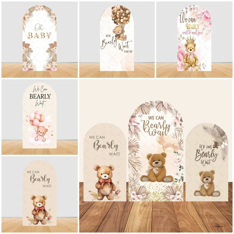 

Pregnant Woman Art Silhouette Arch Backdrop Wall for Boho Newborn Baby Shower Birthday Party Decor Photography Background Props