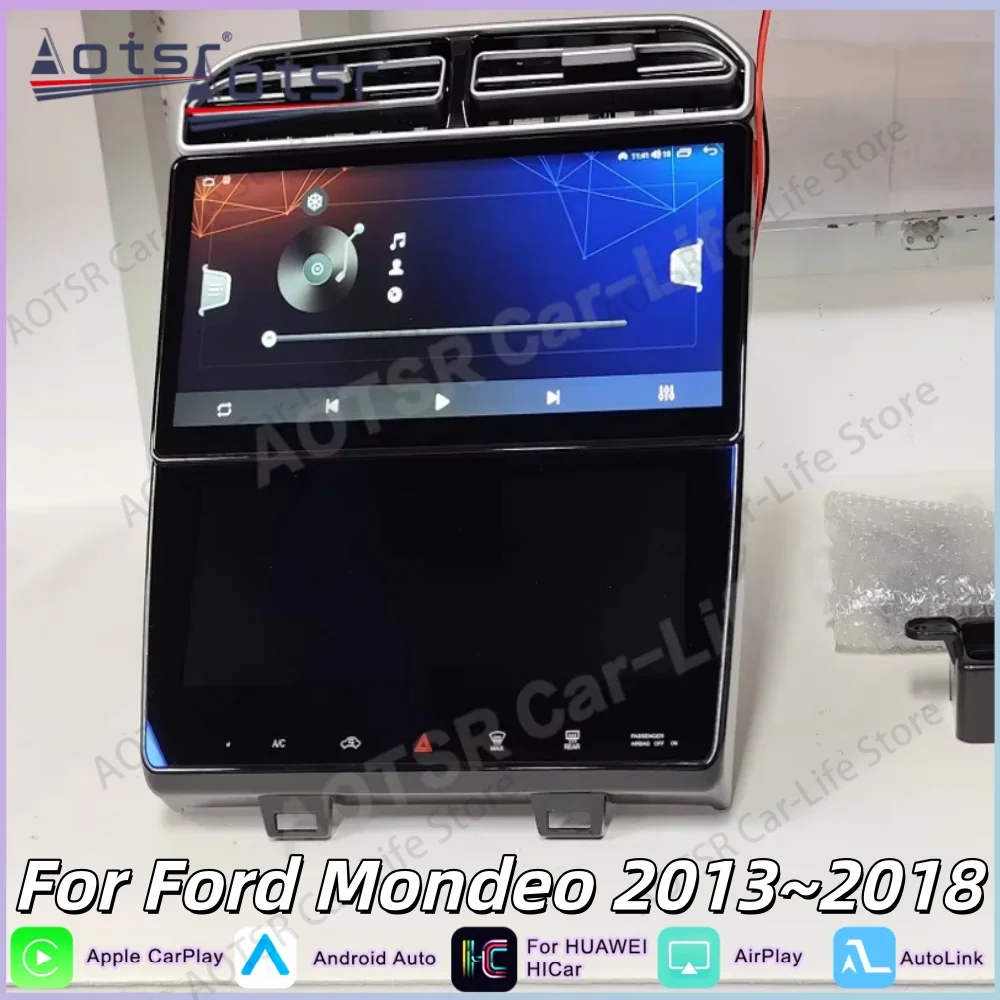 

Для Ford Mondeo 2013-2018: Автомагнитола Android Carplay, GPS-навигация, автомобильная мультимедийная система, головное устройство