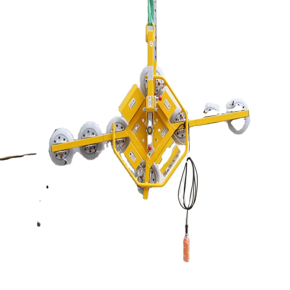 

Электрический стеклоподъемник на присоске вращающийся на 360 градусов вакуумный всасывающий кран Регулируемая присоска
