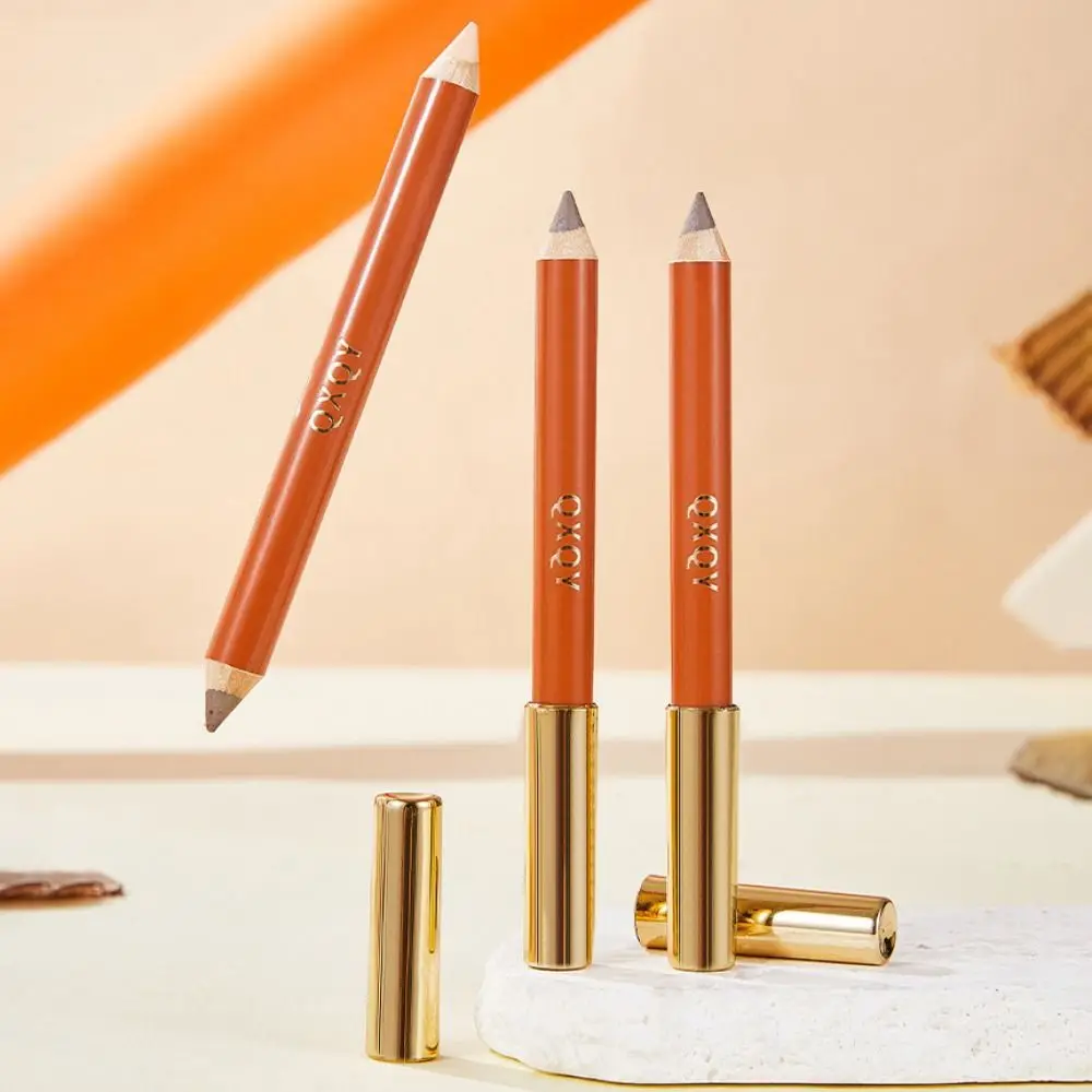 Double-ended Stereoscopic Grooming Pen Fine Texture 3 Colors Shadow Pencil Brighten Tear Troughs Nose Shadow