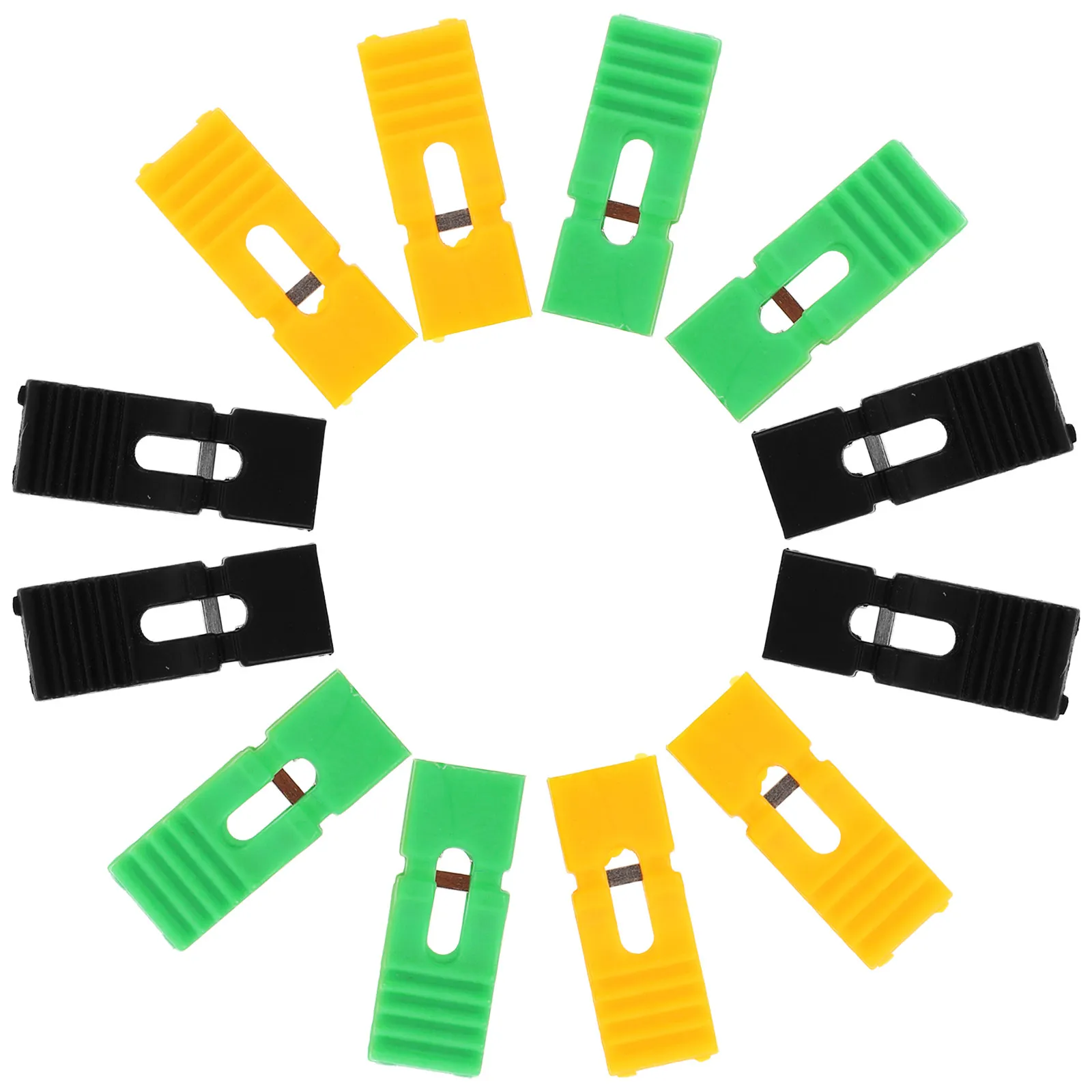 

60Pcs Compact 2.54mm Pitch Jumper Plugs Short Circuit Caps for Electronic Projects Motherboard Cd Drive Circuit Assembly Black