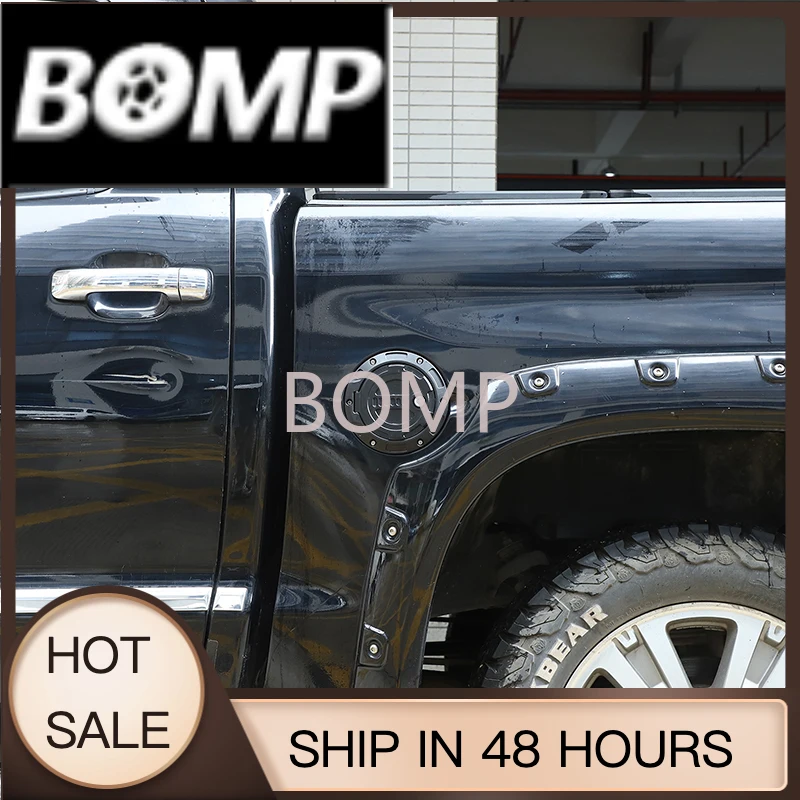 BOMP For  Toyota Tundra 2007-2021 fuel tank cap anti-theft lock cover aluminum alloy (mecha model) car modification accessories