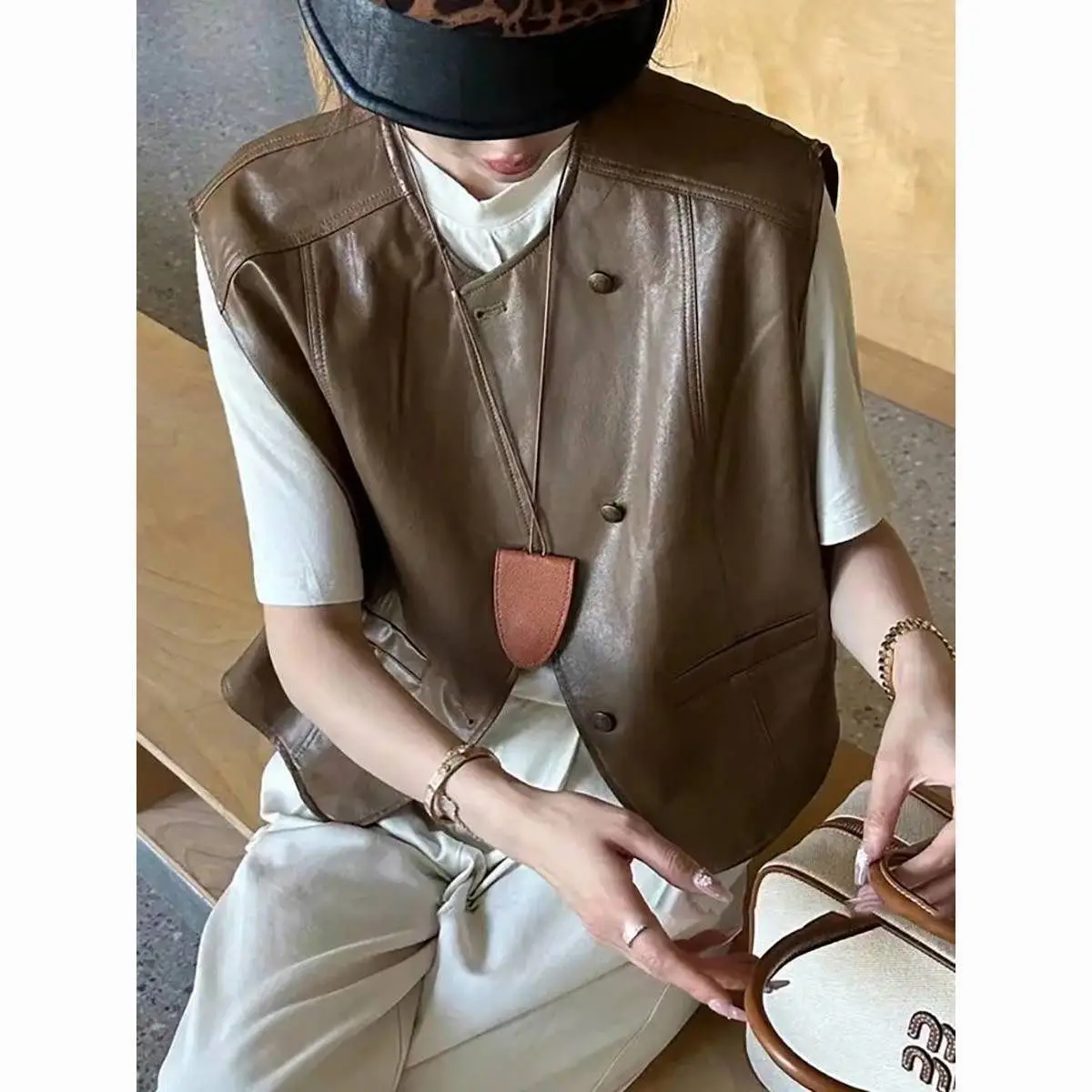 

Жилеты Жилеты Тонкий женский жилет на молнии Y2K Зимний двубортный бархатный стеганый чехол с капюшоном на застежке на флисовой подкладке Универсальный