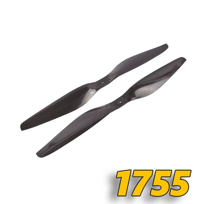 

Multi-axis carbon fiber front and back propeller 1755 pair of 17 inch drone carbon fiber propeller multi-rotor model aircraft dr
