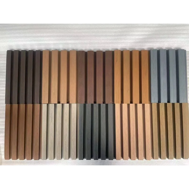 

Настенная панель WPC, китайская стандартная фабрика, доступная деревянная звукоизоляционная панель, настенная панель