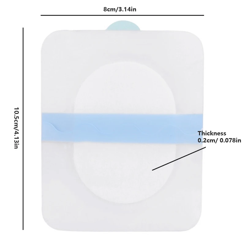 Thin Summer Sweat Stop Patch Under Armpits With Built-in Absorbent Cotton Pad Invisible Traceless Transparent Sweat Stop Patch