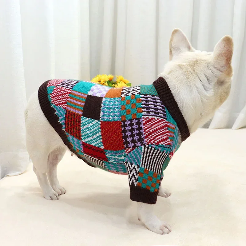 

Pug Dog Clothes Winter Dog Sweater Coat French Bulldog Poodle Schnauzer Bichon Yorkie Pet Clothing Outfit Frenchie Dog Costume
