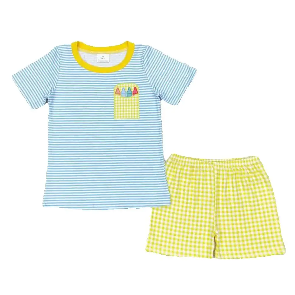 

Baby Girls Back To School Boys Sibling Dresses Summer Sets
