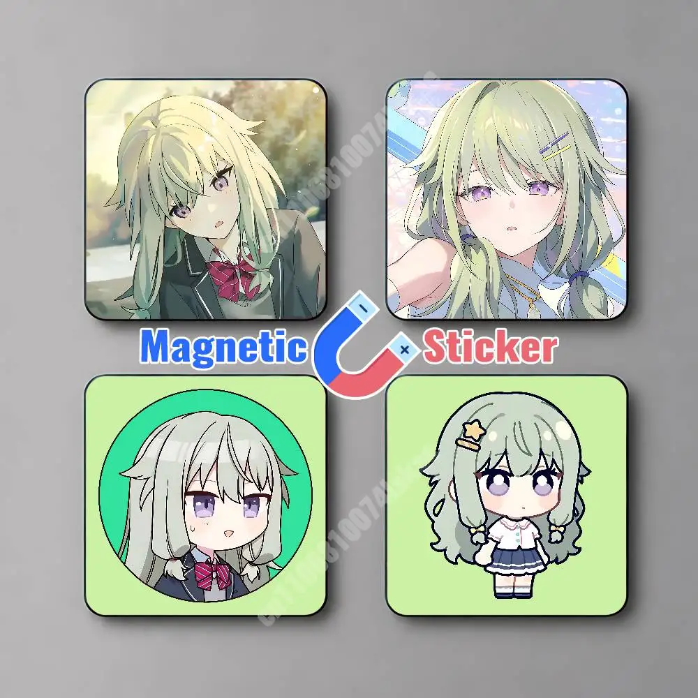 

Wonderlands Showtime Nene Kusanagi Magnetic Sticker Removable Fridge Decal for Metal Surfaces Magnet Label