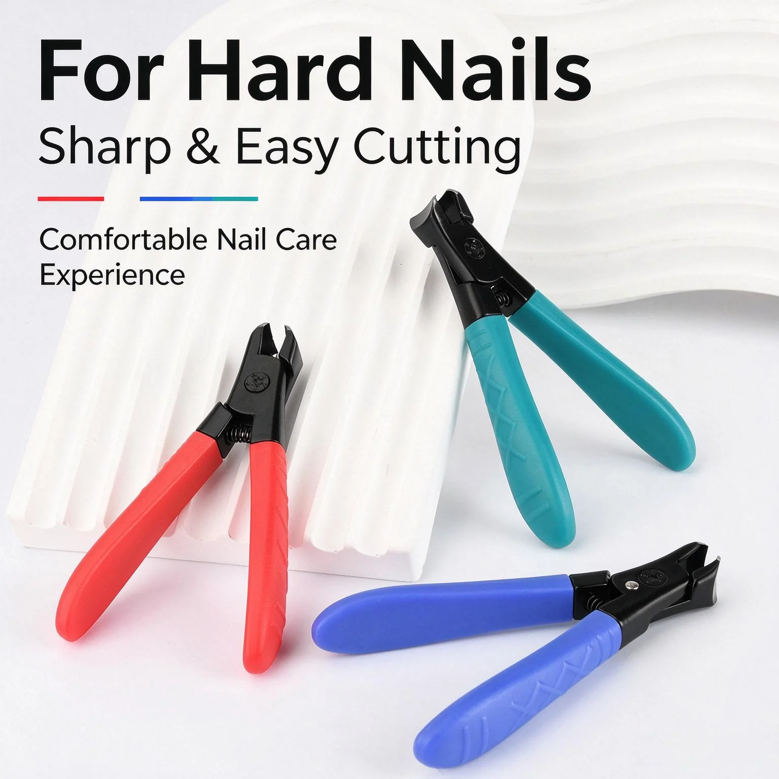 Large Size Stainless Steel Nail Clipper - Professional Toenails Trimmer Thick Hard & Durable Nail File for Household Use