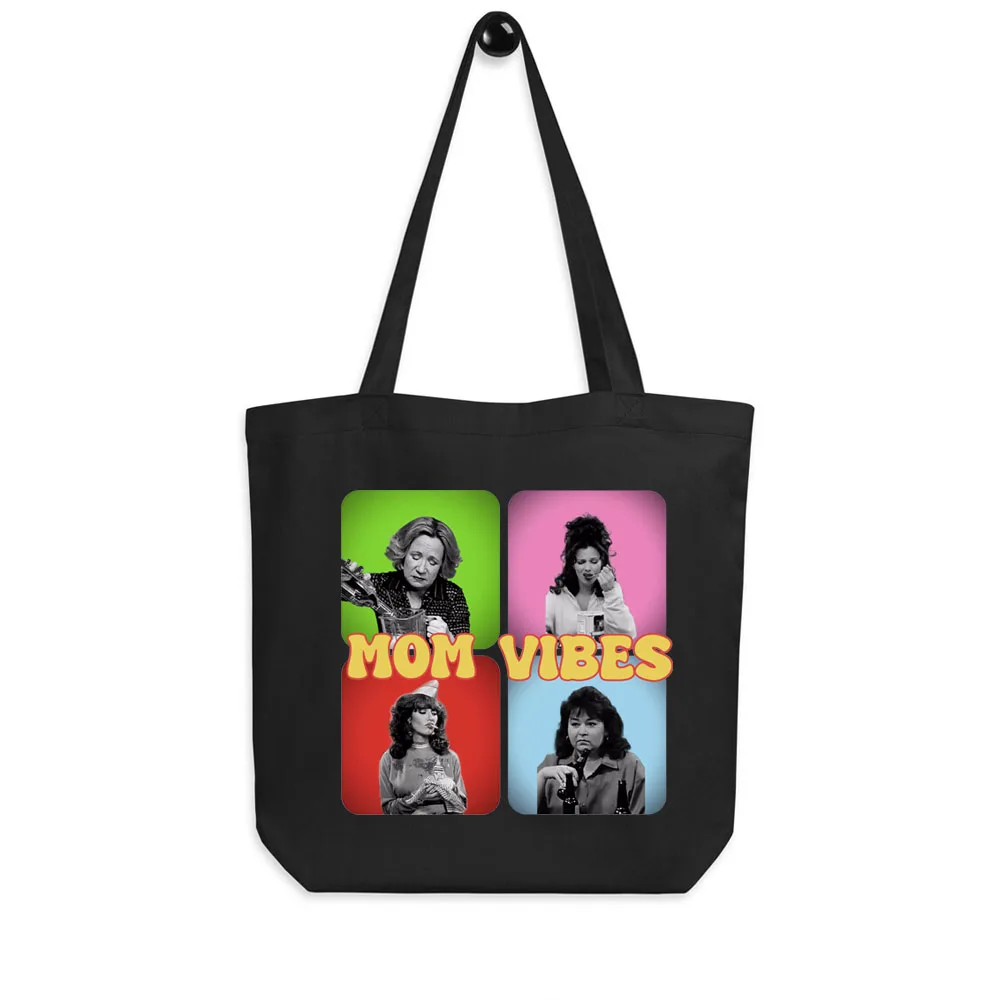 90’s Mom Vibes Vintage Funny Mom Travel Shoulder Bag Mom Life Shopping Bag Trendy Funny Graphic tote bag Mother’s Day Gift