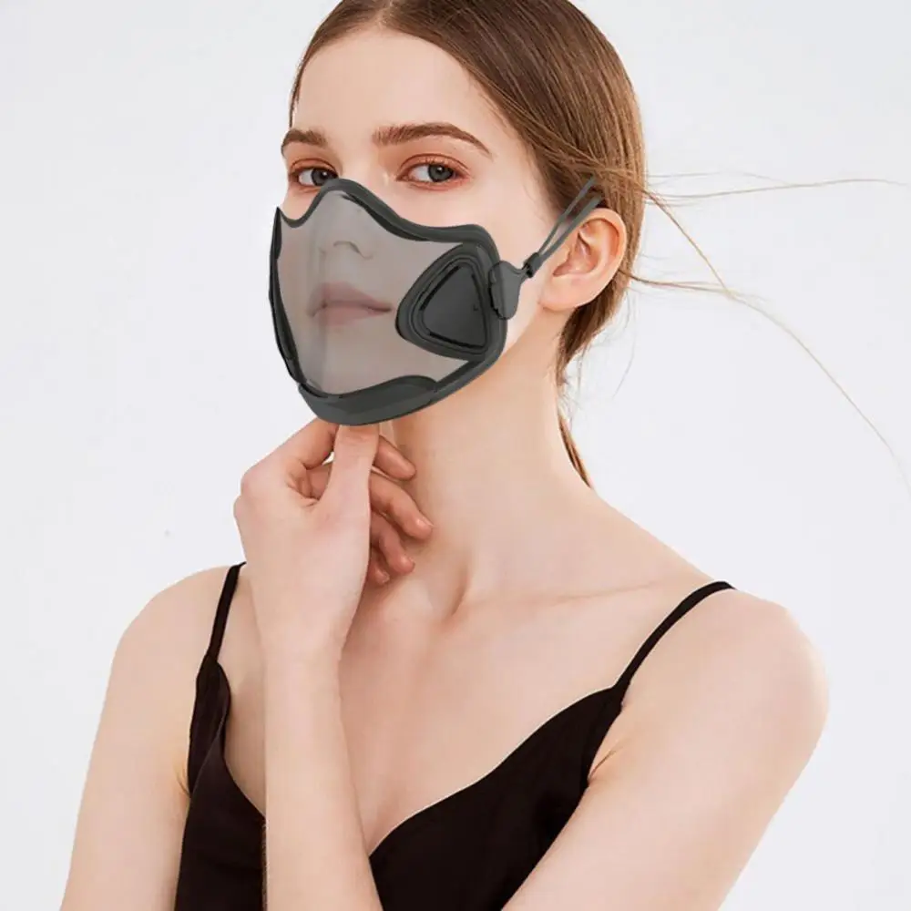 Lightweight Pc Protective Mask Comfortable Wearing Filtering Clear View Splash Protection Shield Protective Equipment