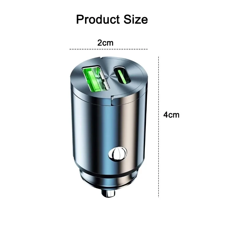Accessoire automobile de charge rapide pour téléphone
