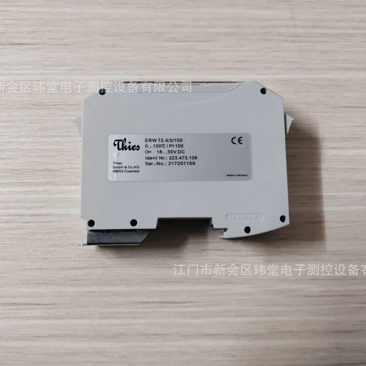 2026 Thies ERW72.4/0/100 Temperature Switch 0-100 ℃ Nöding, Germany