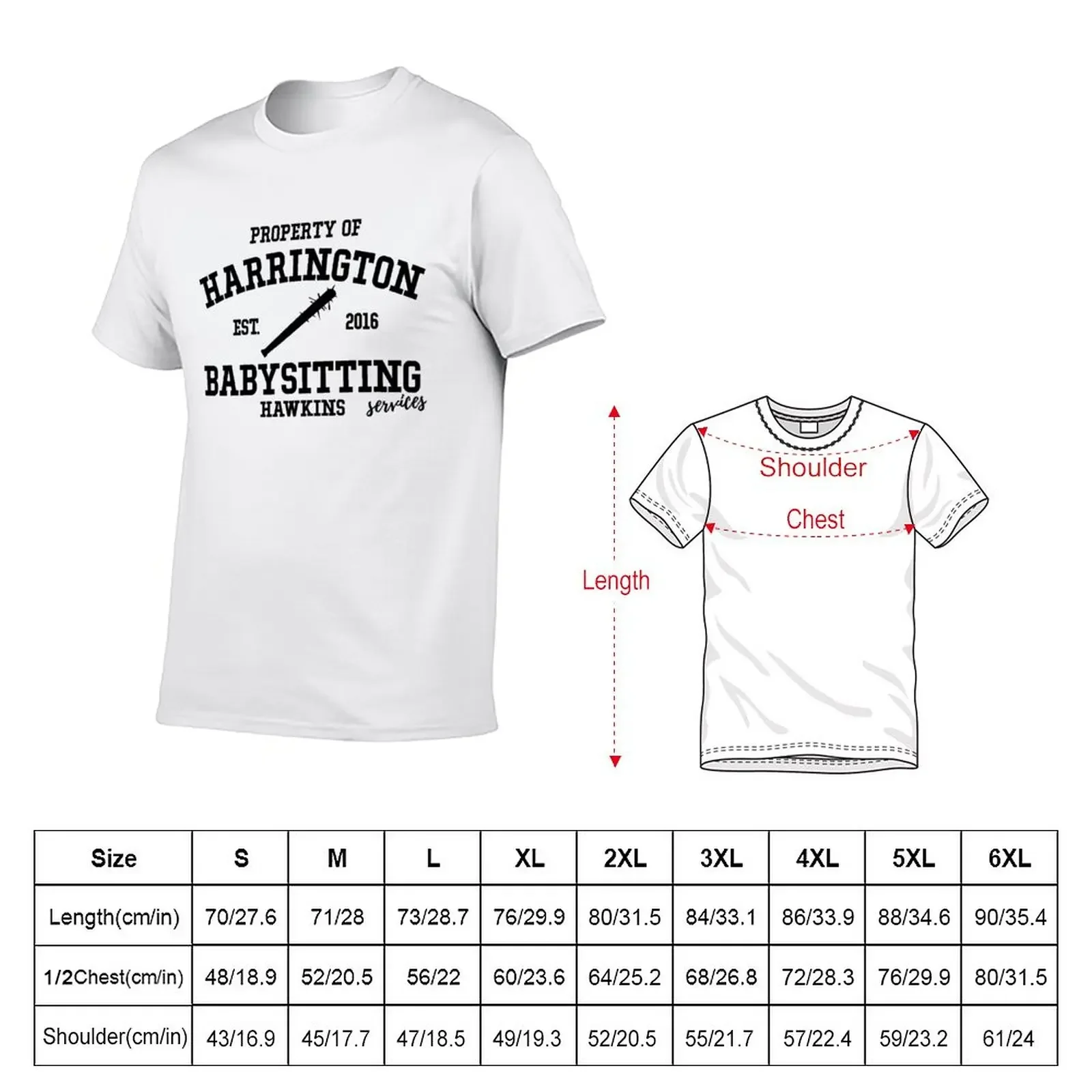 Steve Harrington Babysitting T-Shirt sports fans hippie clothes tops oversized t shirts for men