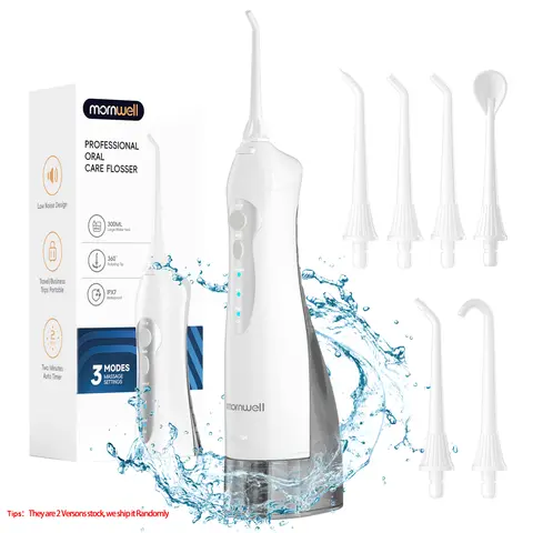 Portable Water Flosser 4 Jets 300ml Mornwell