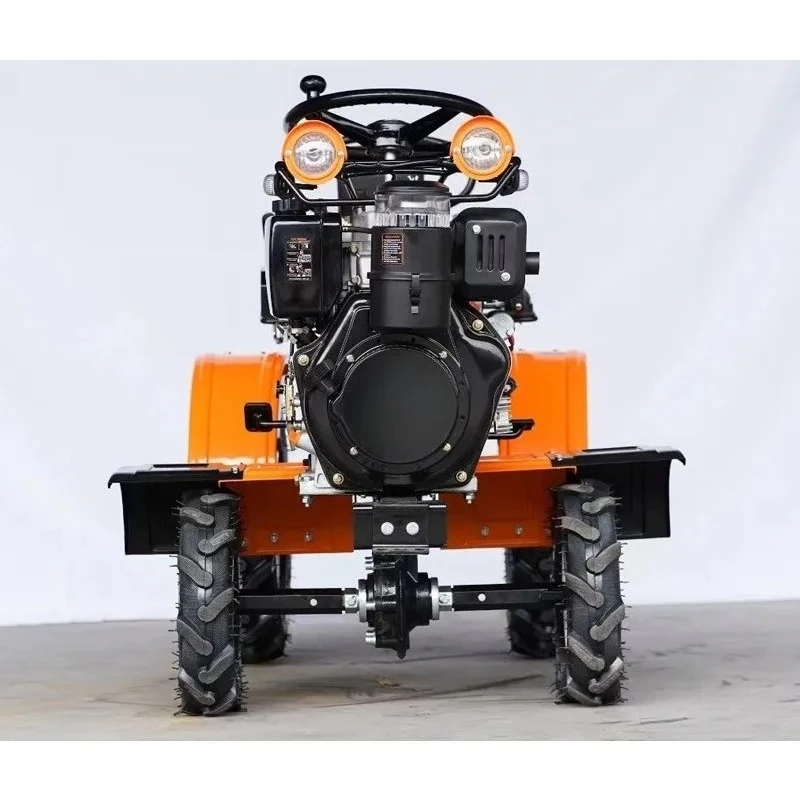 

Ride-in micro-tiller New household small cultivated land small rotary tiller