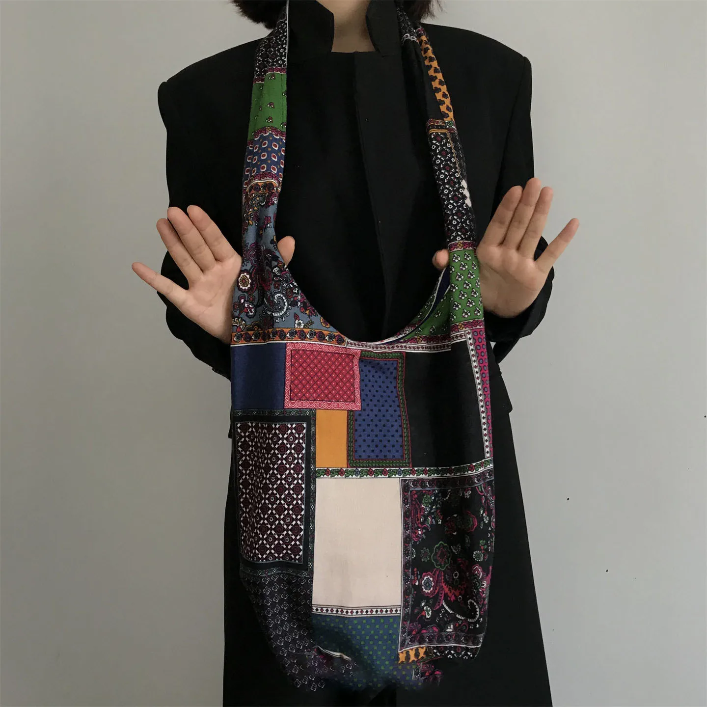 Fashion Sling Shoulder Crossbody Bag Vintage Cotton Women's Handbags Bag Hippy Hippie Bohemian Bags Women