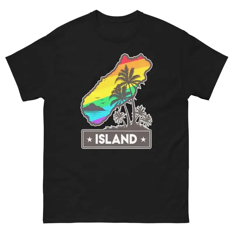 Island Geographical Landscape Location Scenery T Shirt