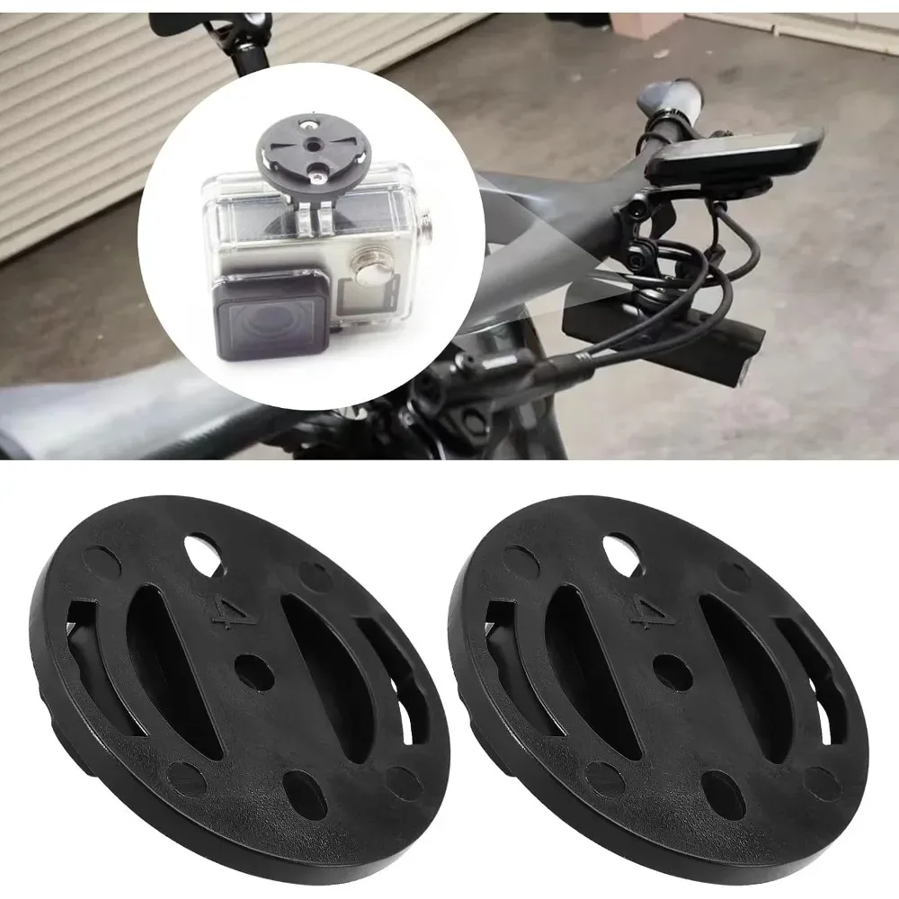 2 Sets Bike Computer Bracket Mount Repair Parts Fixed Base Stopwatch Bracket Fixed Male Seat Dial Fixing Base