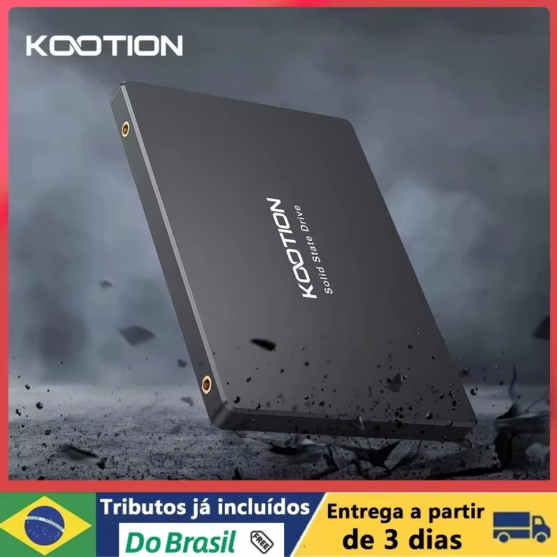 Kootion x12 novo ssd 512gb 1tb sataiii ssd drive 120gb 128gb 240gb 256gb 480gb disco rígido de estado sólido sata 3 2.5 "para computador portátil