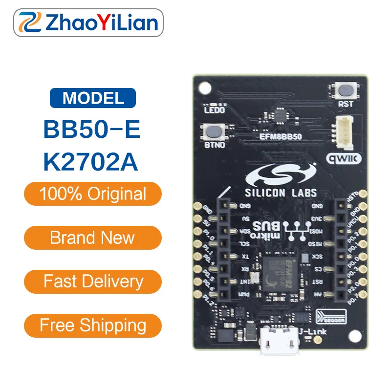 For BB50-EK2702A Silicon Labs EFM8BB50 Embedded Development Board With Onboard J Link