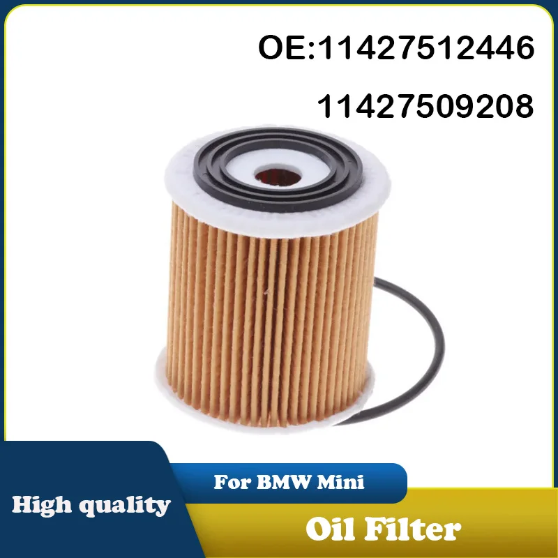 11427512446 11427509208 Oil Filter With Gasket For BMW Mini Cooper S R50 R52 R53 2001-2008 Car Accessories