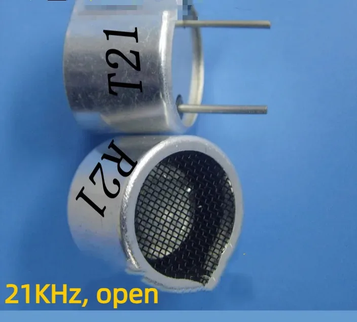 

2 шт. 16 мм прямой ультразвуковой датчик приемопередатчика зонд разделен 21 кГц и другой трансивер