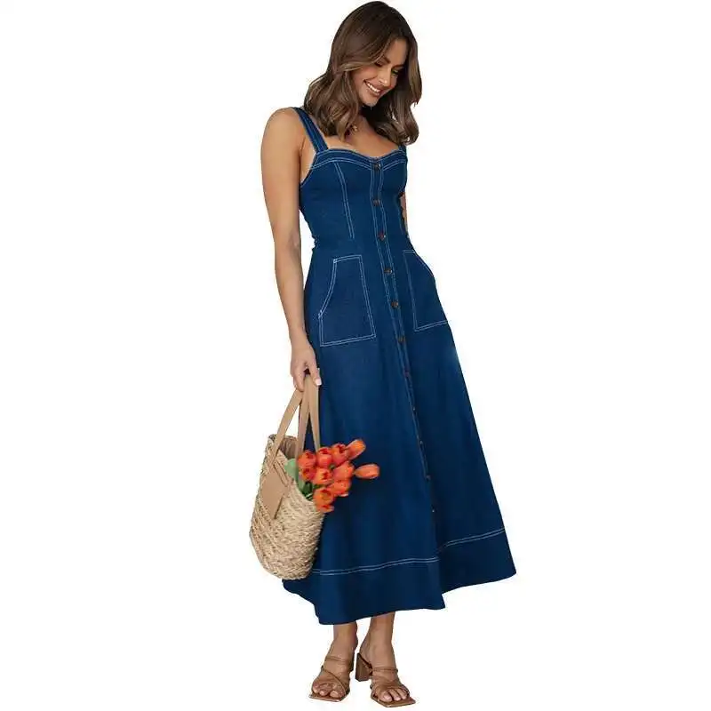 218691 ฤดูร้อนความรู้สึกการออกแบบบางสบายๆสีขาว-enhancing สายยาวชุดพรหม 2025 ฤดูร้อนชุด Robe Vestido ผู้หญิง party