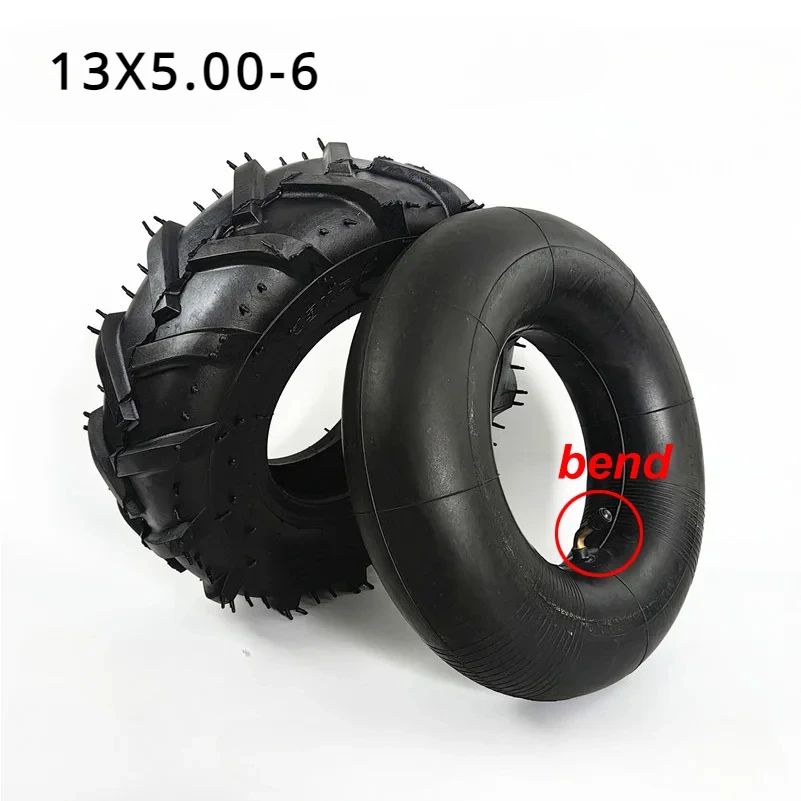 13 Inch Inner Tube  Outer Tyre 13x5.00-6  13*5.00-6 For Beach Kart Tire General 5.00-6 Butyl Inner Tube