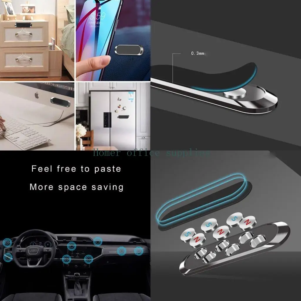 

K43B Durable Car Dashboard Cellphone Stand Mount Mobile Mount Holder Mini Portable Universal Phone Cradle Stand