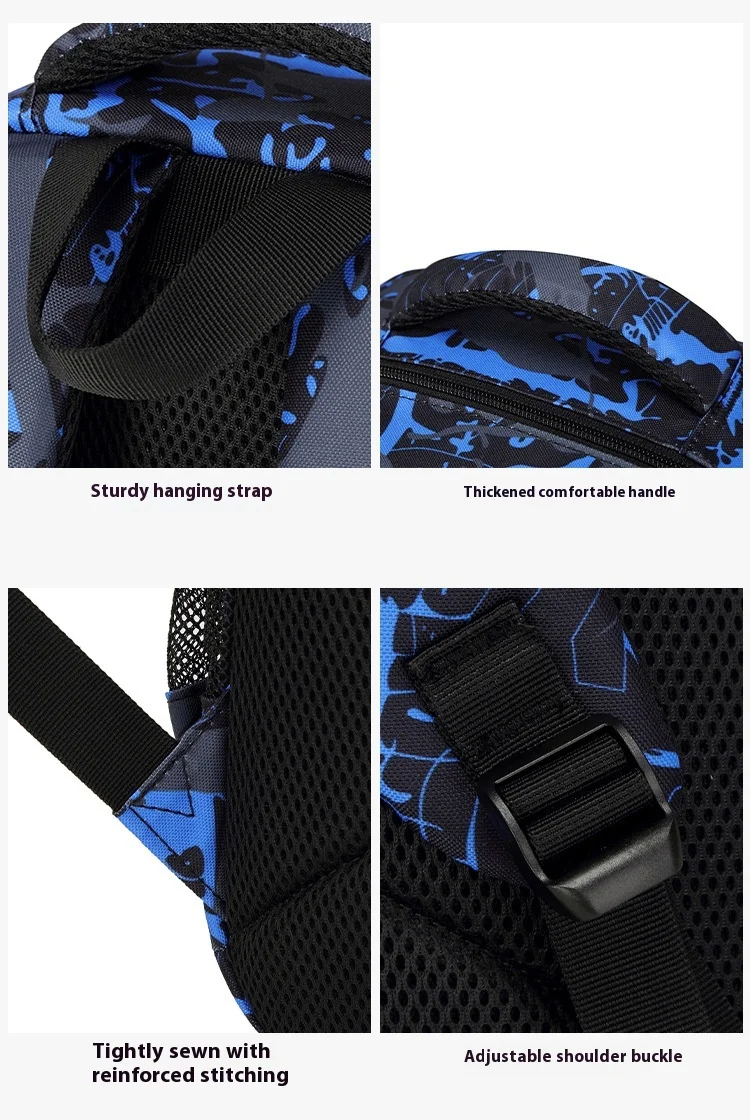 Backpack for Boy with Lunch Bag and Pencil Case 3pcs Boys School Bags for Elementary Student Teen Boys